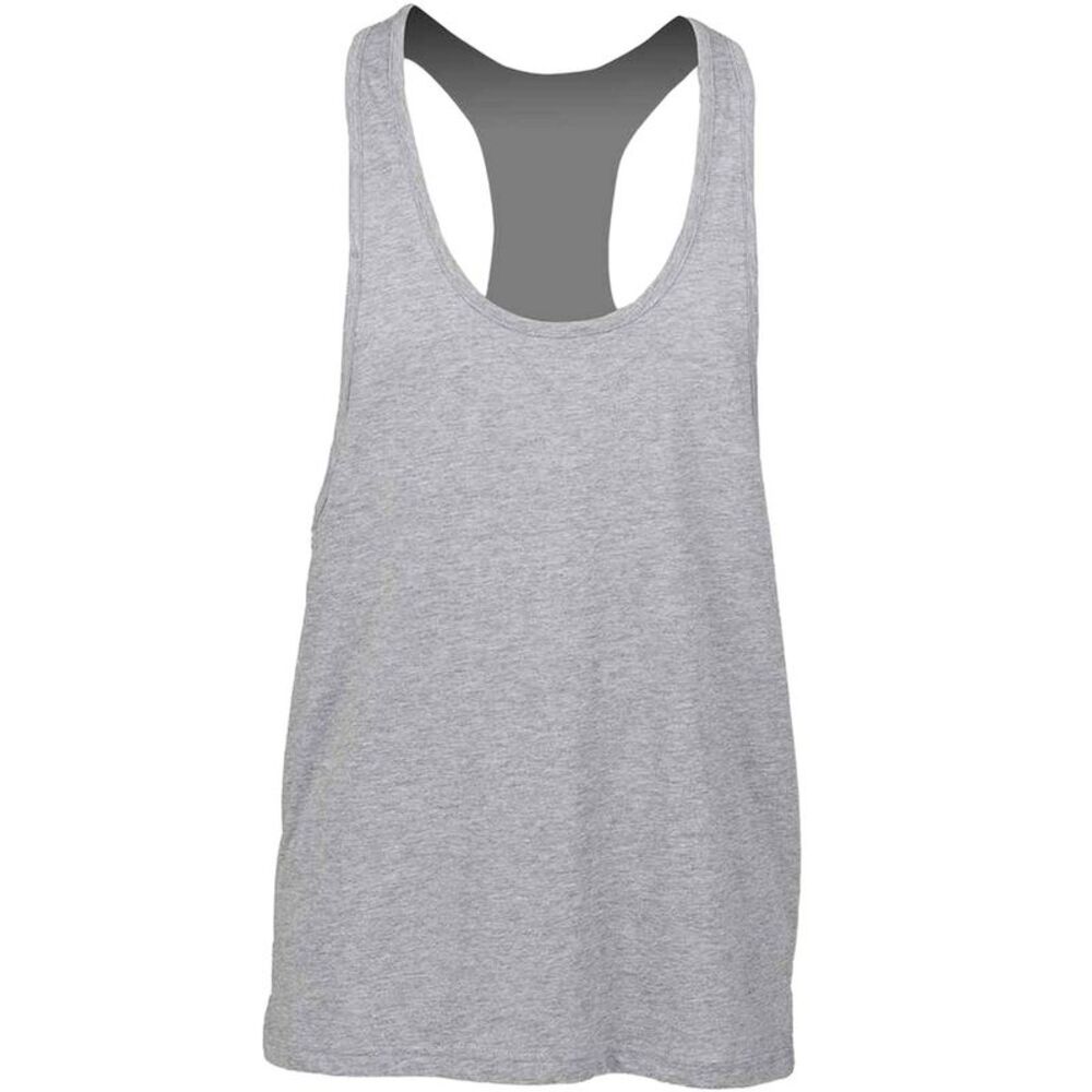 SF Mens Muscle Heather Tank Top / Heather Grey